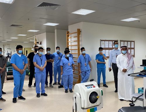 زيارة إلى كلية العلوم الطبية التطبيقية بجامعة الإمام عبدالرحمن بن فيصل بالدمام